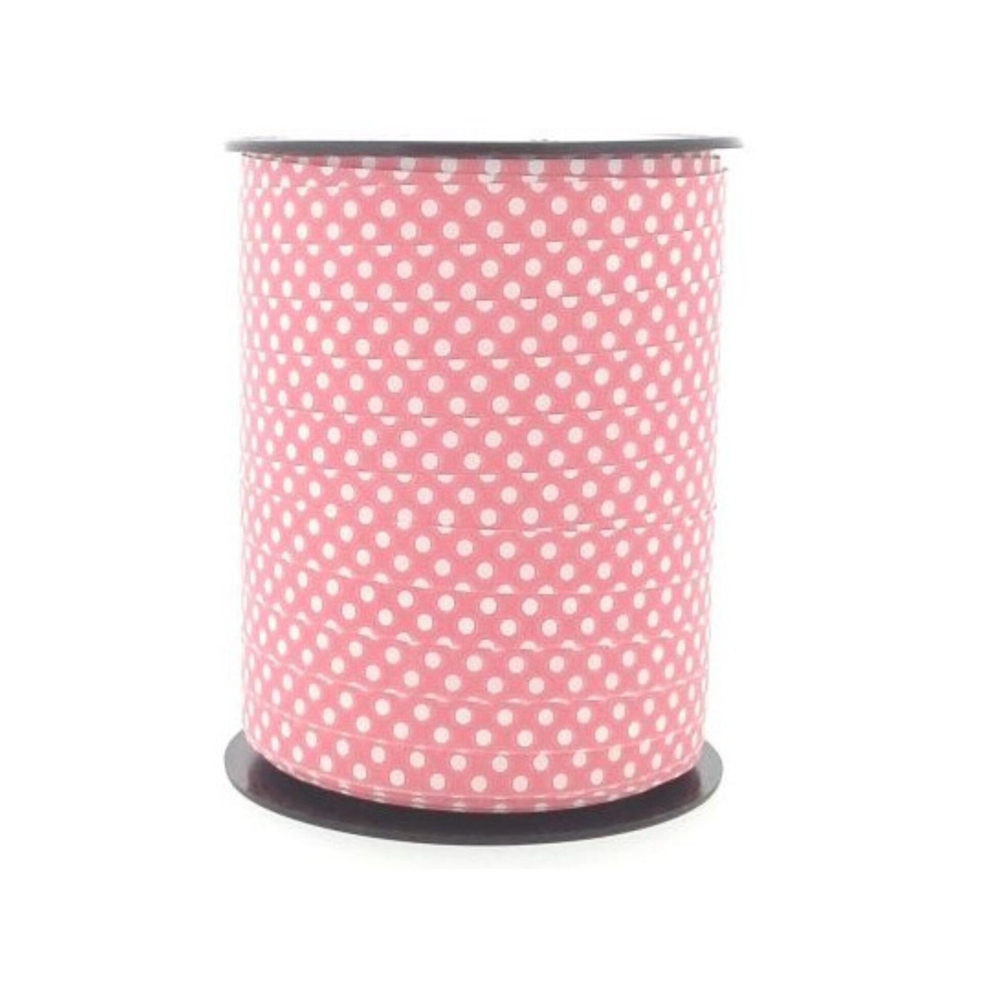 Krullint | Cadeaulint | Roze dots