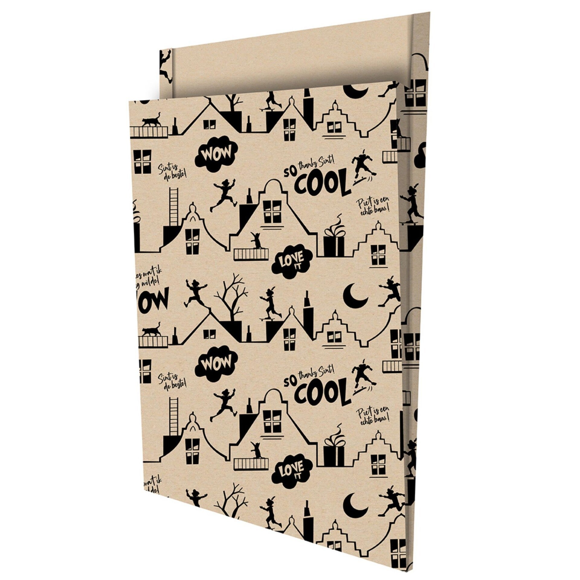 Sinterklaas | Inpakken | Vouwzak Tijdschriftenzak | Kraft