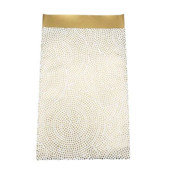 Cadeauzakje | Gouden | Stippen