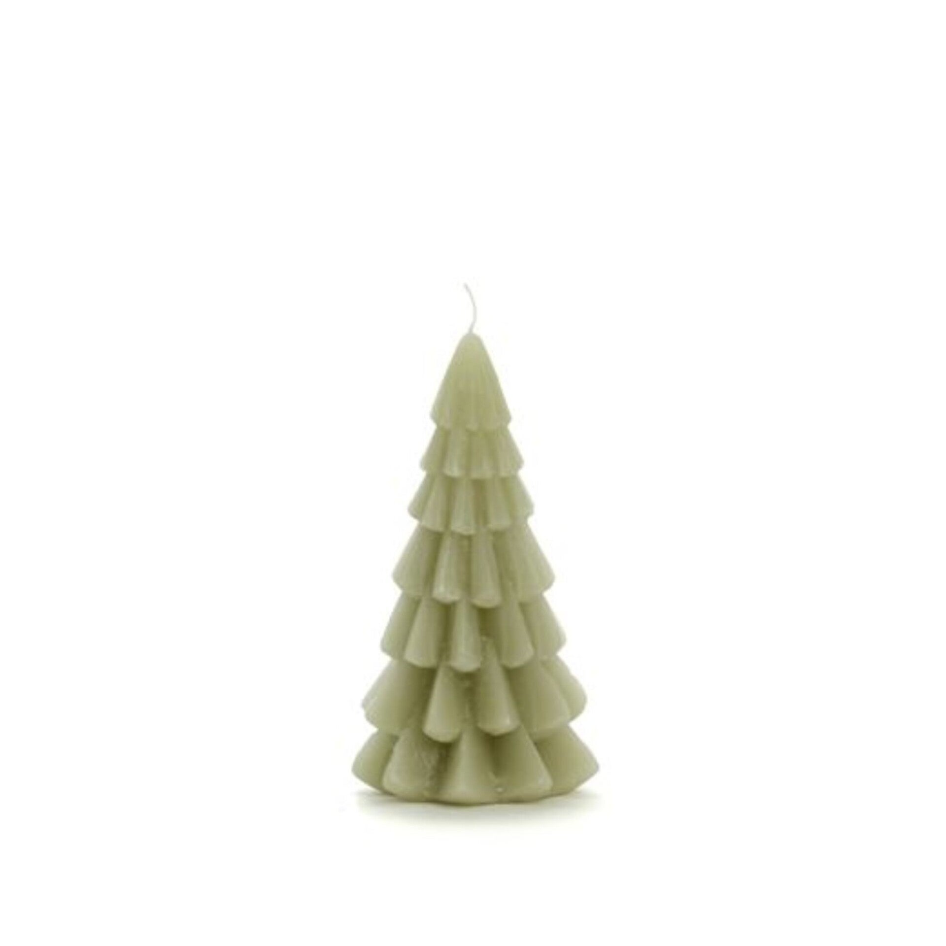 Kerst | Kerstboom | Kaars | Eucalyptus | 12 cm