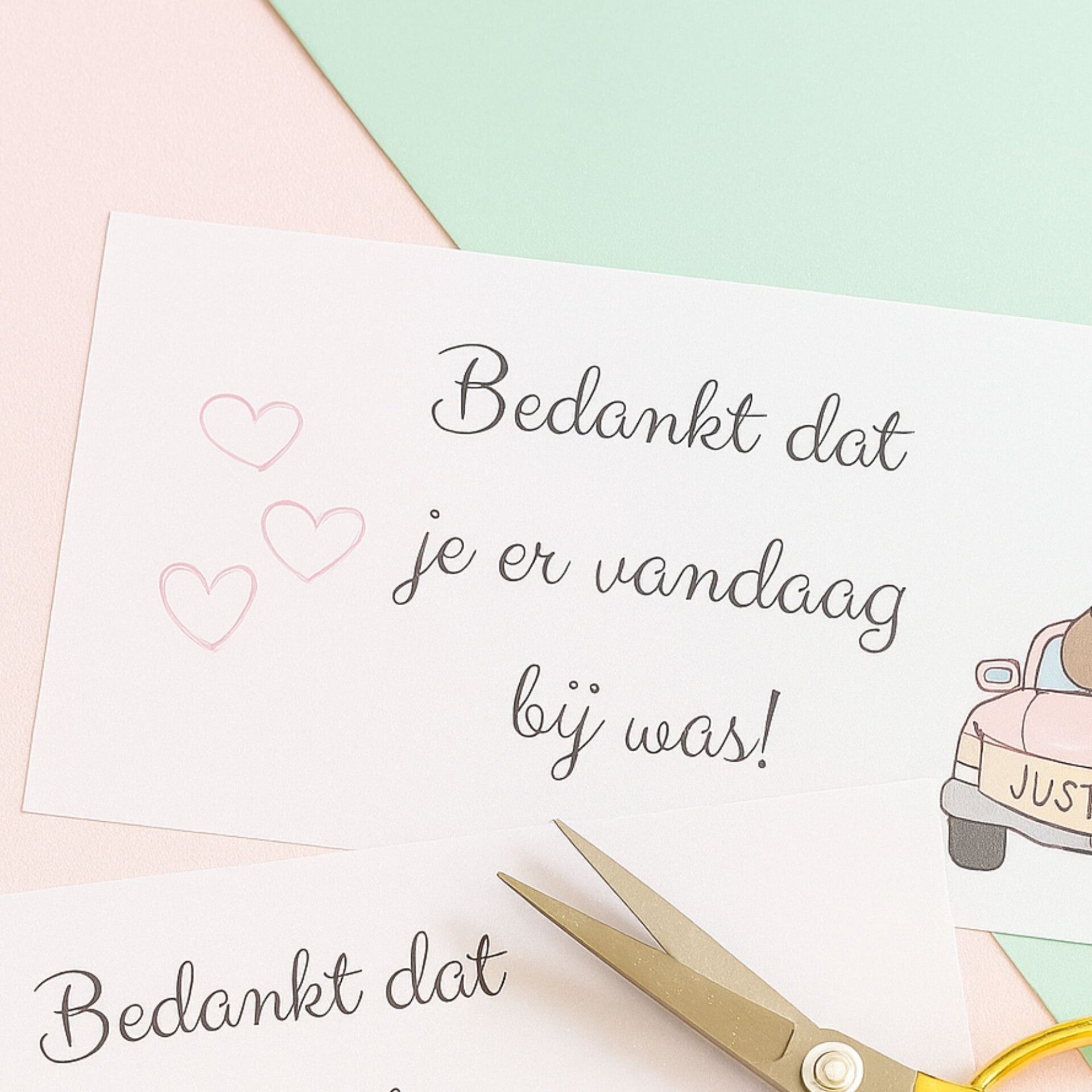 Printable | Pringles Traktatie | Just married