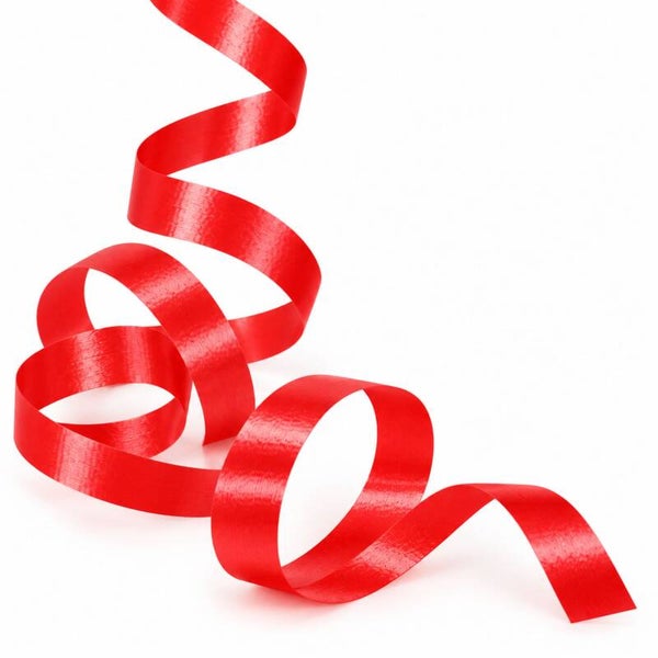 Rood Krullint | Cadeaulint | Per Meter