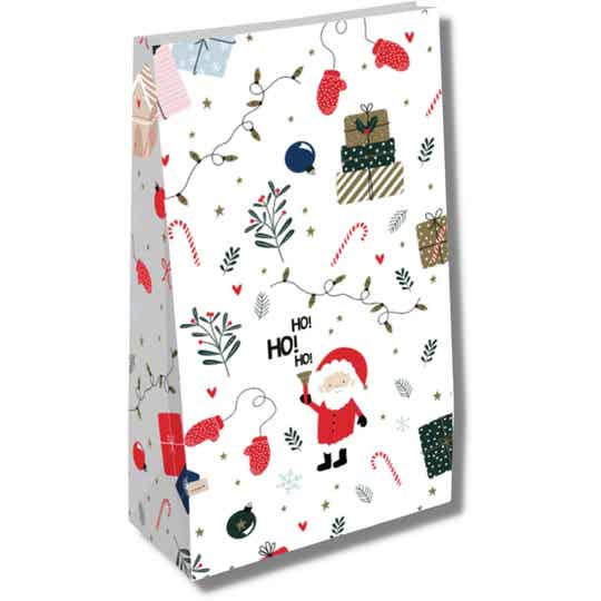 Kerst | Inpakken | Blokbodemzakje | Extra Groot