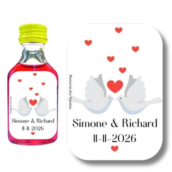 Shotje Etiket | Gepersonaliseerd