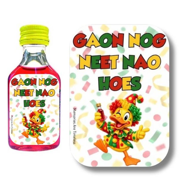 Shotjes Etiketten