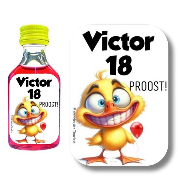 Shotje Etiket | Gepersonaliseerd