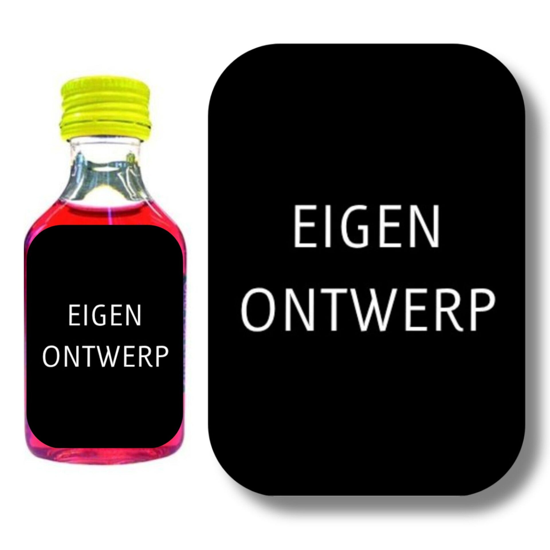 Shotje Etiket | Eigen Ontwerp | 30 stuks
