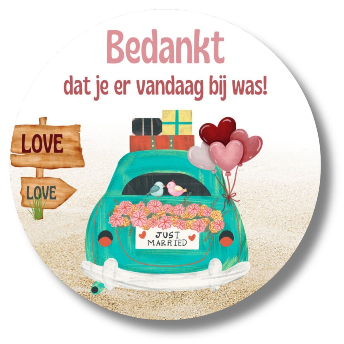 Kraft Stickers- bedankt voor de samenwerking 4cm 48 stuks Kraft Stickers- bedankt voor de samenwerking 4cm 48 stuks
