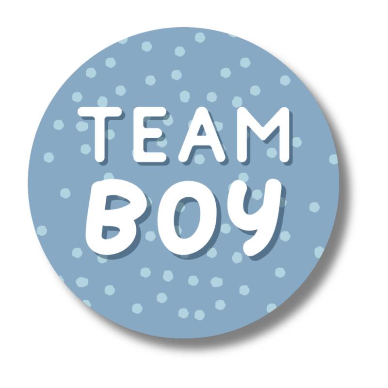 Stickers | Team Girl | Team Boy | Dots | 20 stuks | Memories Are ...