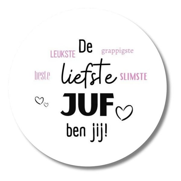 Stickers | Liefste Juf | 20 Stuks