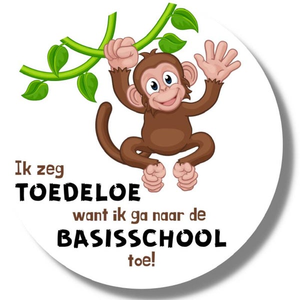 Stickers | Ik zeg toedeloe | 20 Stuks
