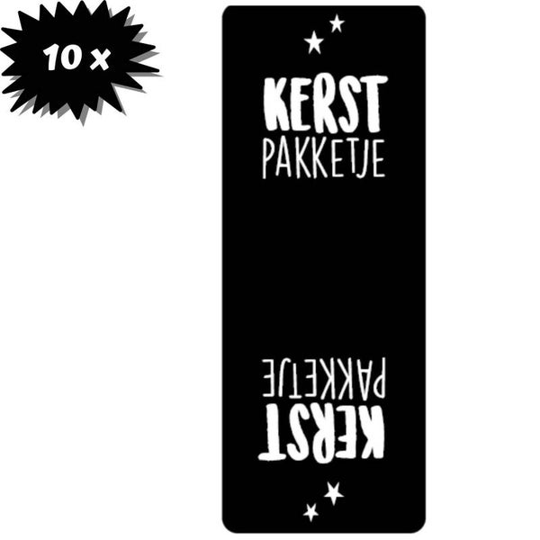 Kerst | Kerstpakket Sluitstickers | 10 stuks