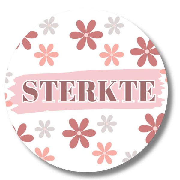 Stickers | Sterkte Bloem | 20 Stuks