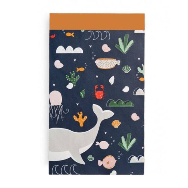 Cadeauzakje | Ocean Life Oker Blauw
