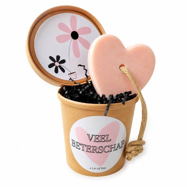 Cadeau | Veel Beterschap | Potje Met Zeephart