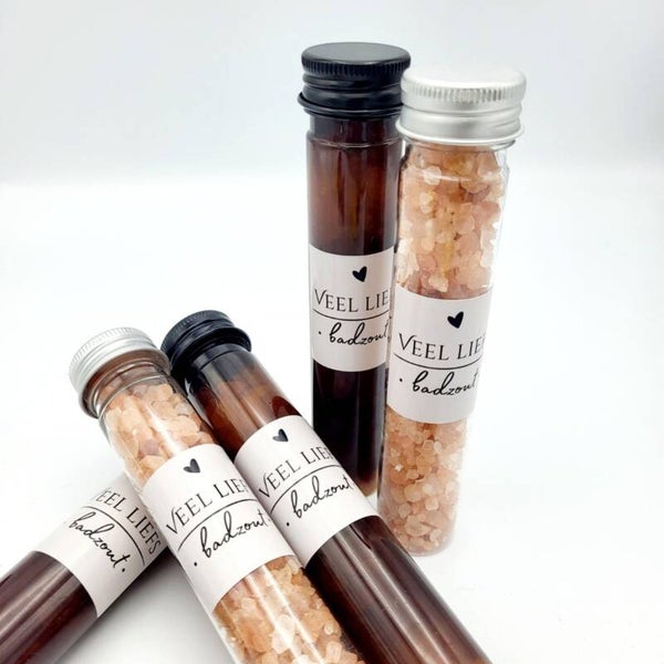 Cadeau Veel liefs | Buisje Badzout