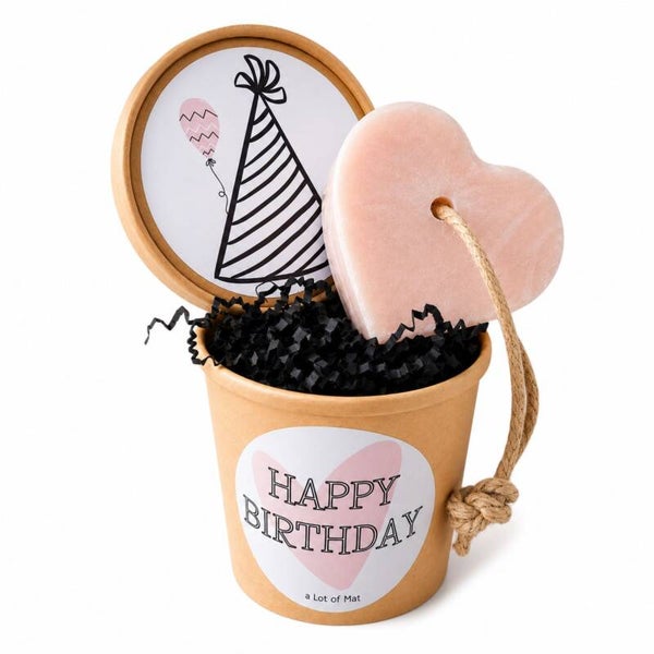 Cadeau | Happy Birthday Verjaardag | Potje Met Zeephartje