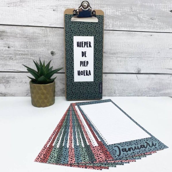 Verjaardagskalender | Klembord | Kleur