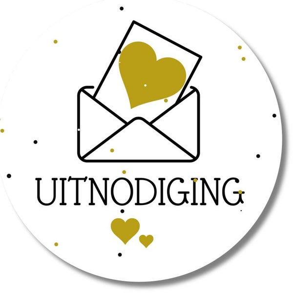 Stickers | Uitnodiging | 20 Stuks