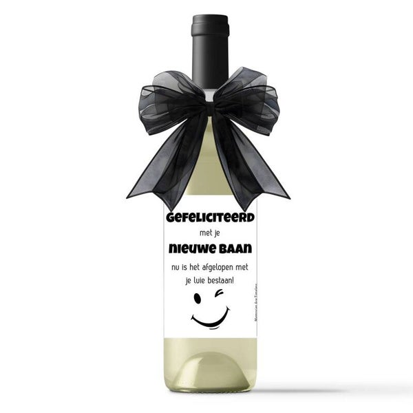Wijncadeau Nieuwe Baan | Grappig & Persoonlijk