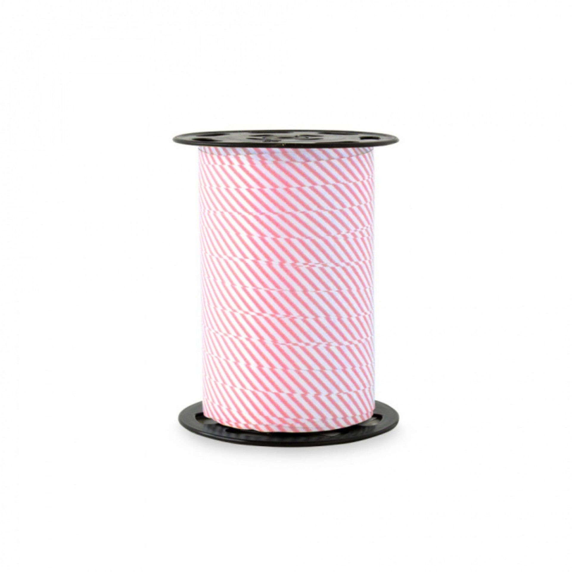 Krullint | Cadeaulint | Candy Roze Stripe Paperlook