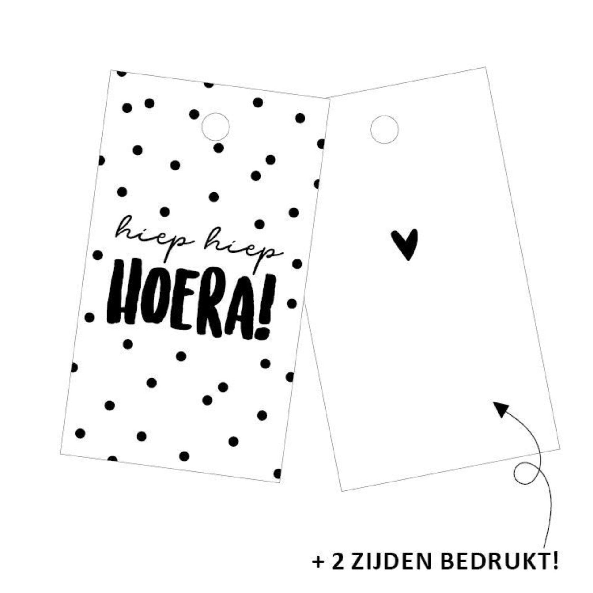 Cadeaulabel | Hiep Hiep Hoera