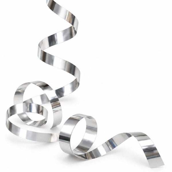 Krullint | Cadeaulint | Zilver Glans