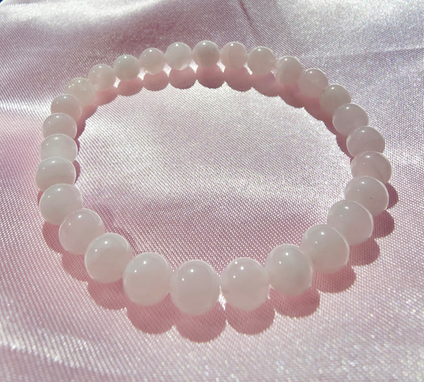 Rozenkwarts armband