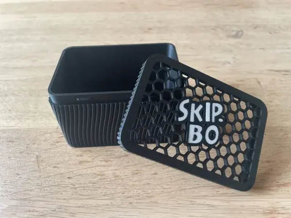 3D Duck Skip-Bo Card Box