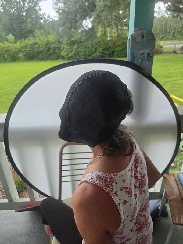 Soft bandage leather mask