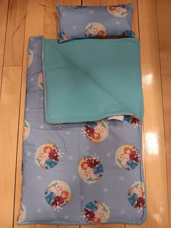 Frozen sleeping bag