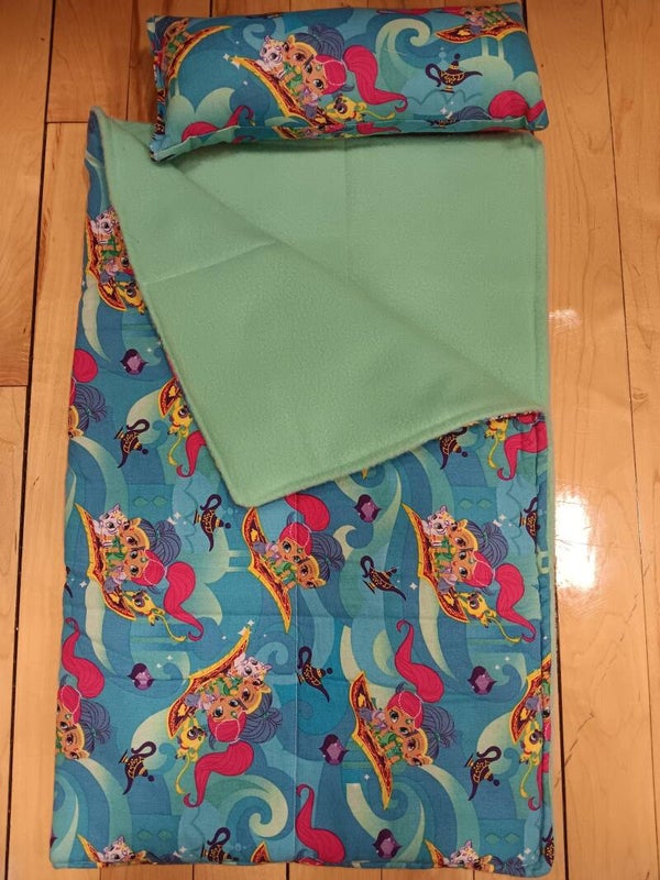 Shim and shine sleeping bag