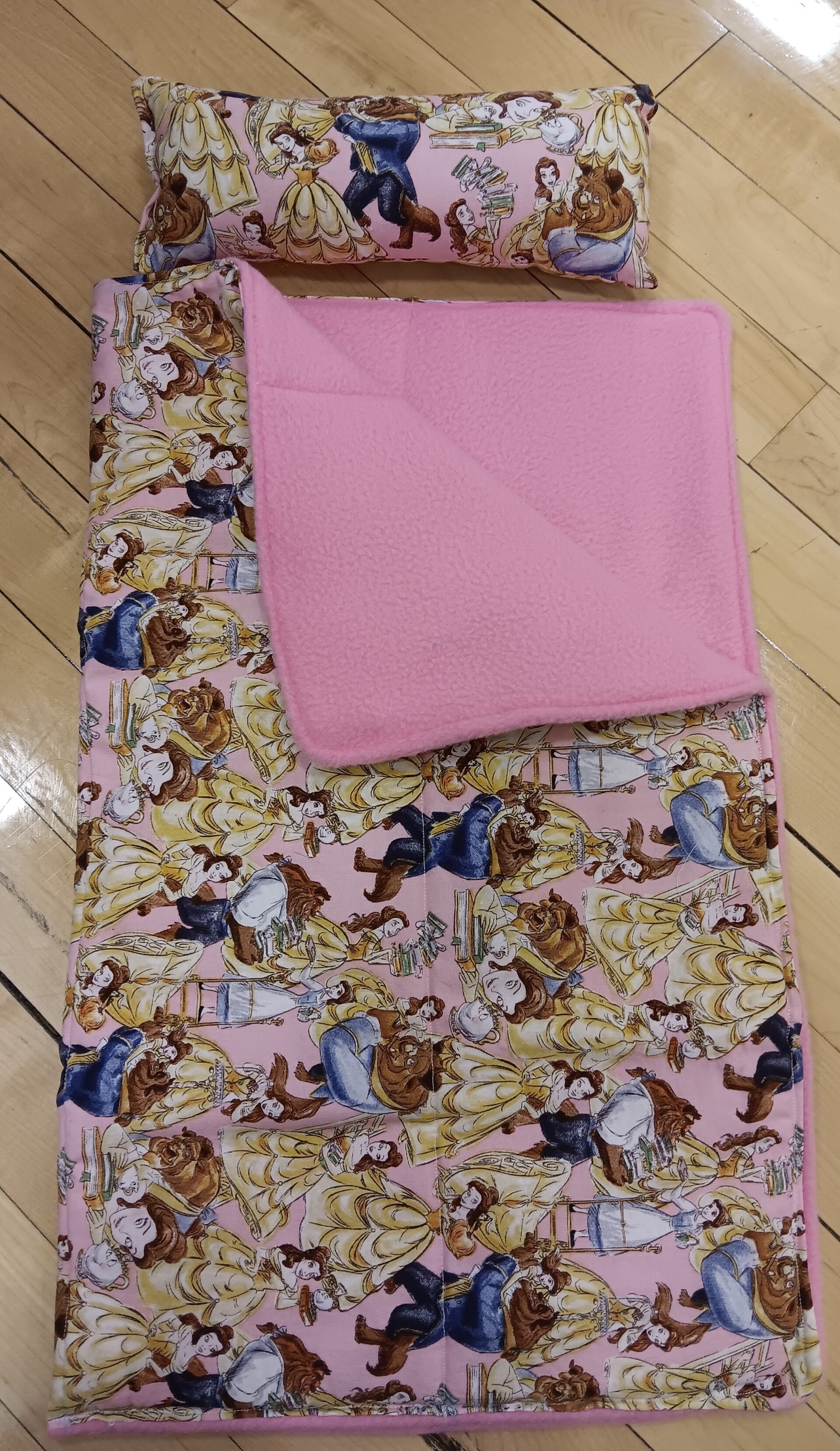 Belle and beast sleeping bag