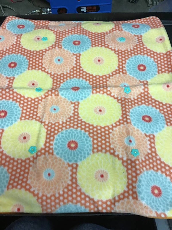 Big flower blanket