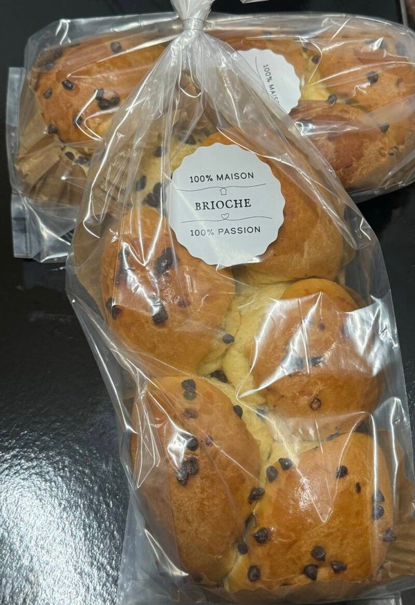 Brioche pépites chocolat noir