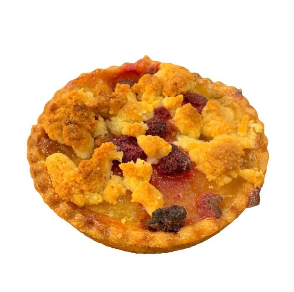 Crumble pommes & framboises