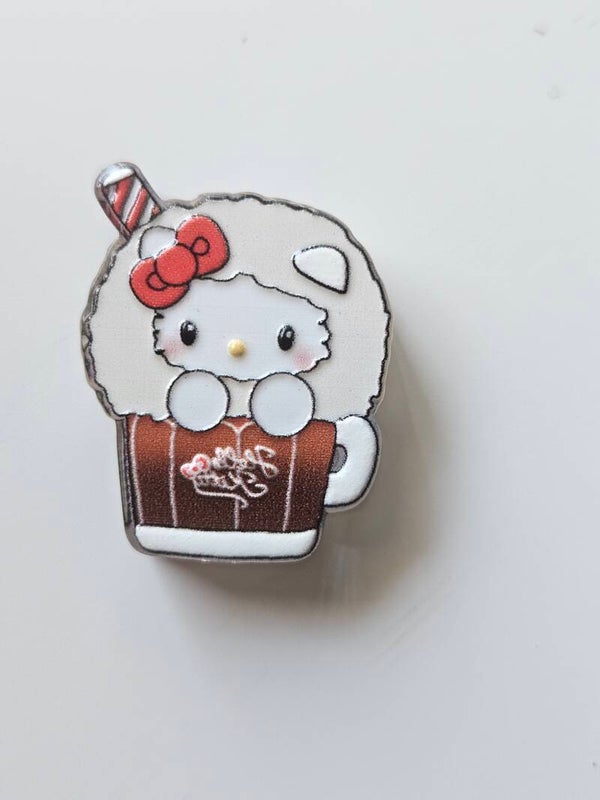 Akrylpärla - Hello Kitty