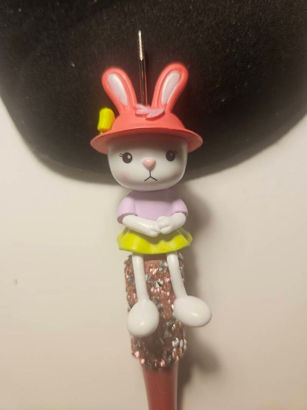 Söt kanin figur till penna