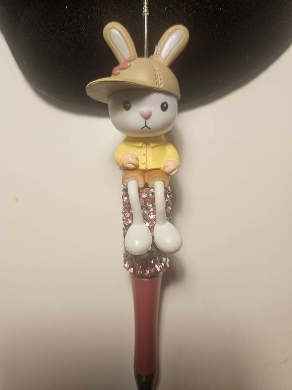 Söt kanin figur till penna