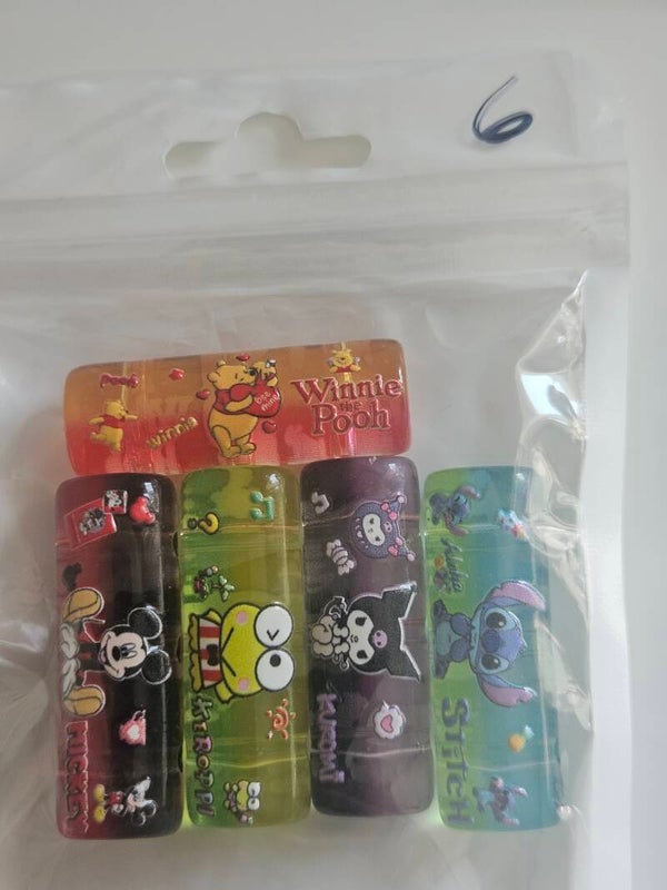 Dekorativa avlång pärla 5-pack
