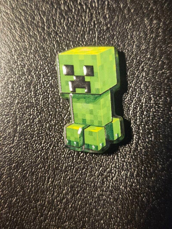 Minecraft inspirerad fokal