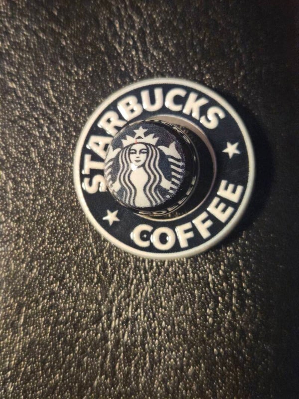 Emaljpin kaffe
