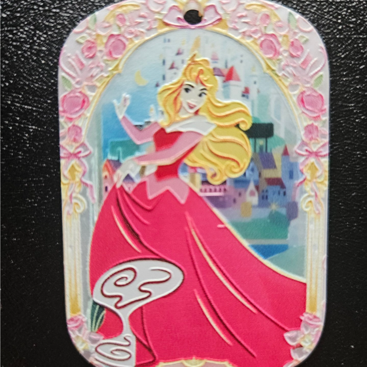 Akryl bricka med hål - Askungen