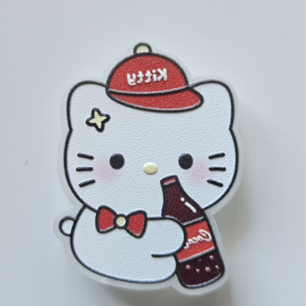 Akrylpärla - Hello Kitty