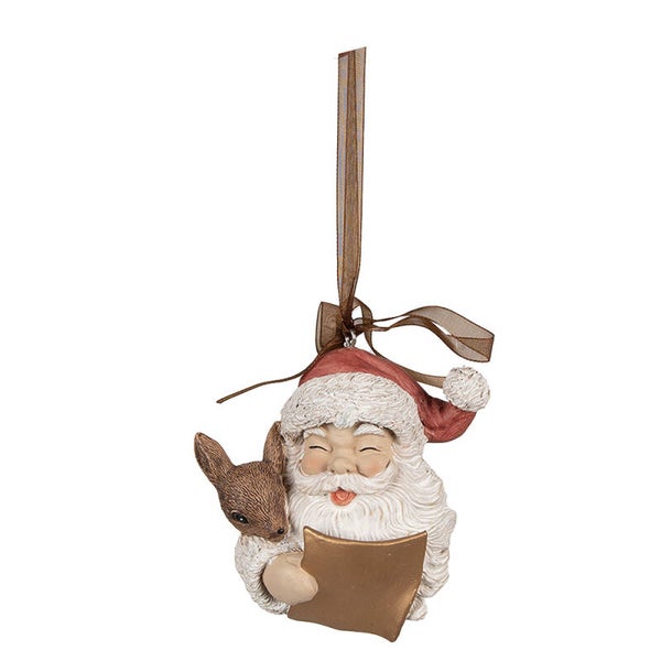 Decoratie Hanger Kerstman met Hert