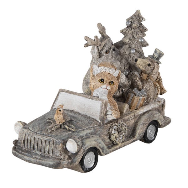 Decoratie Beeld Dieren in Auto