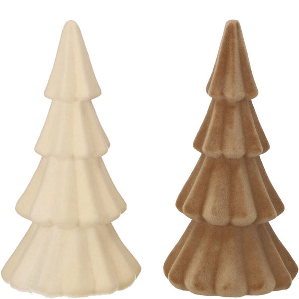Decoratie Dennenboom Fluweel