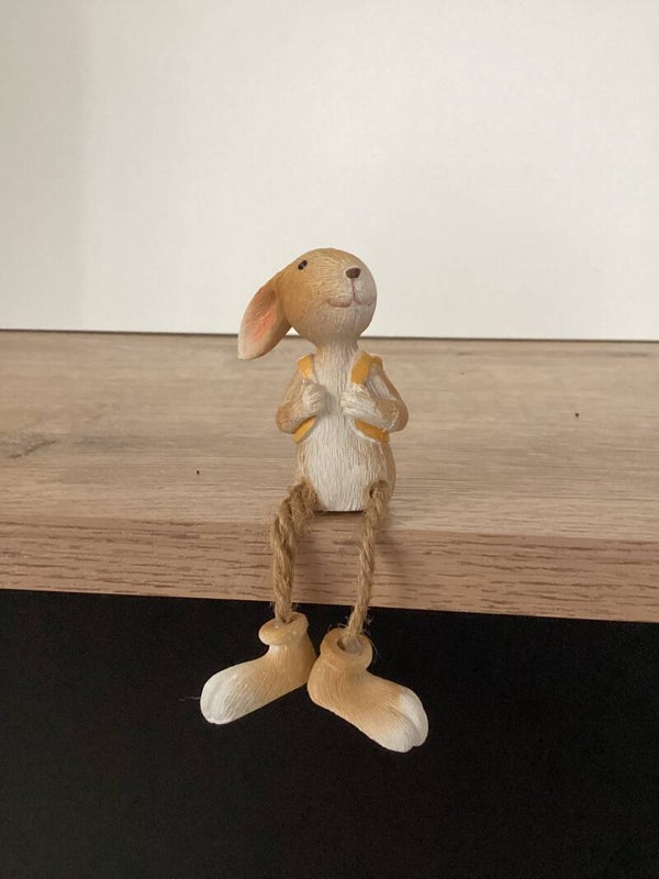 Paasdecoratie Haas Randzitter