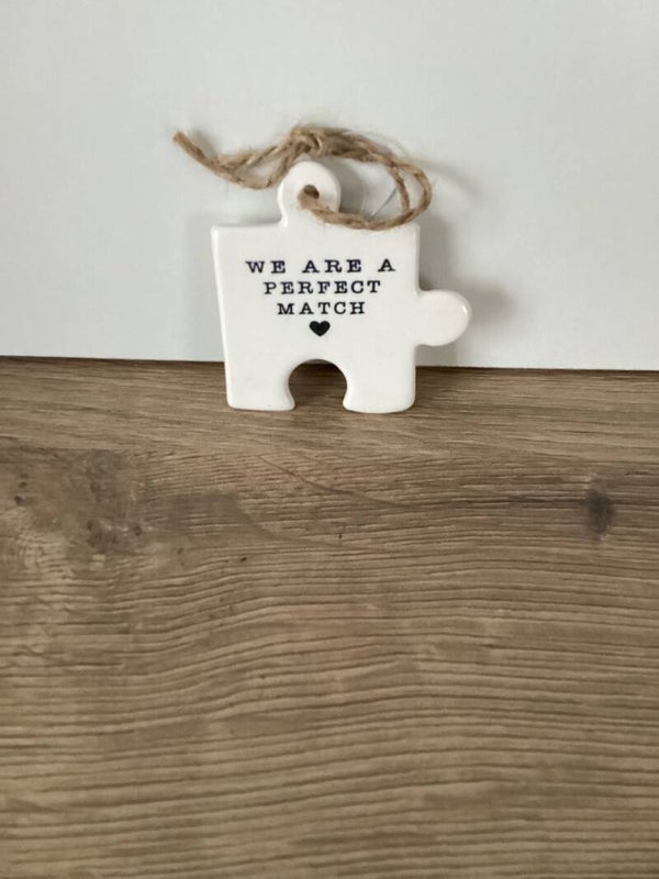 Decoratie Hanger met Tekst