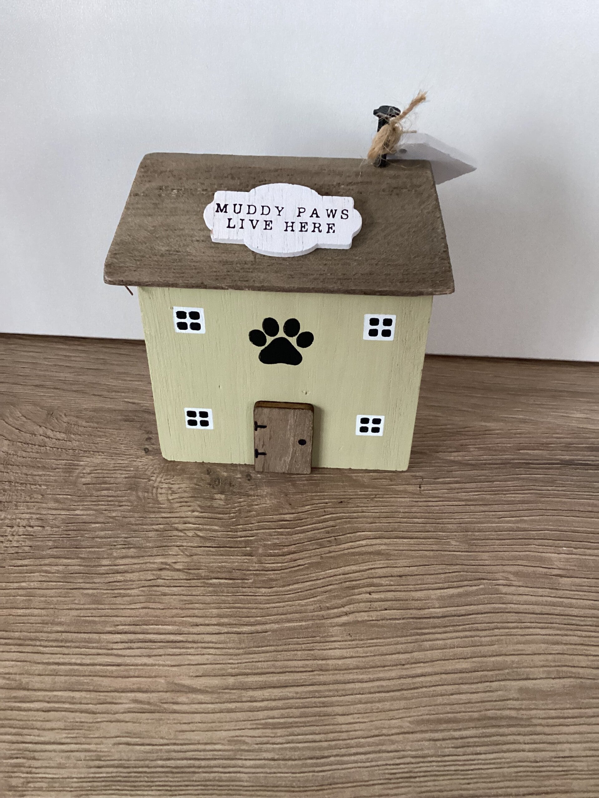 Decoratie Huisjes met Tekst